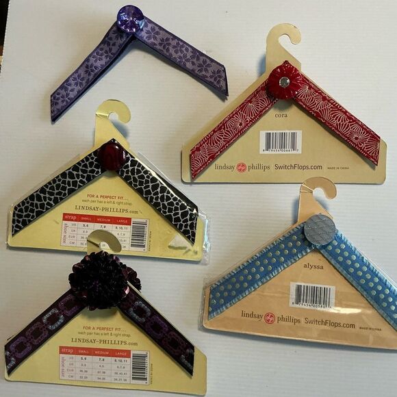 Lindsay Phillips Switchflops lot of 5 NWT size M - Picture 7 of 7